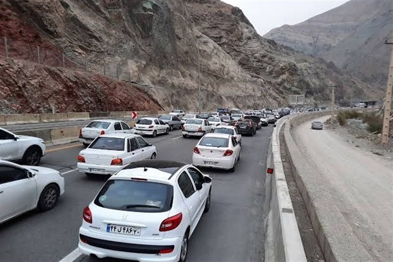 تردد روان در پایانه‌های مرزی اربعین/ترافیک سنگین در چالوس و هراز