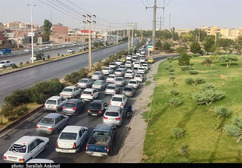 ترافیک سنگین در جاده‌های شمال