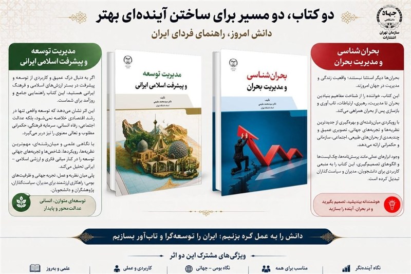 انتشار کتاب «مدیریت توسعه و پیشرفت اسلامی ایرانی» استاد دانشگاه تهران