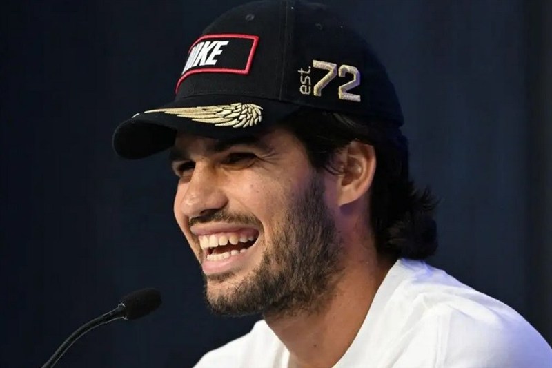 آلکاراس: می‌توانم قهرمان US Open شوم/ امیدوارم سینر خیلی سریع برگردد