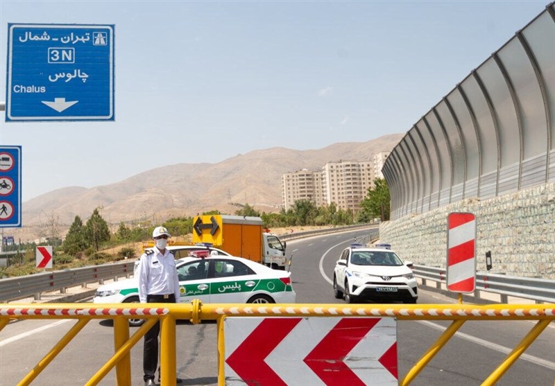 آزادراه تهران-شمال و جاده چالوس یکطرفه شد