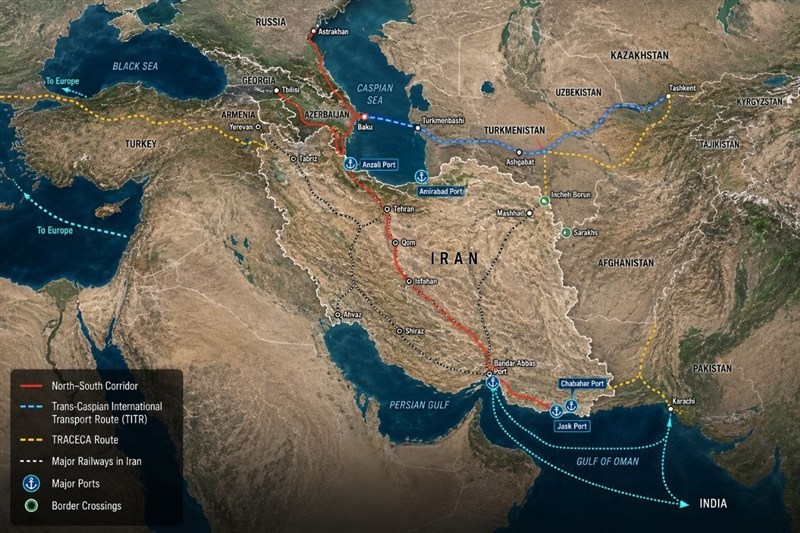 سرمایه‌گذاری 30همتی در اینچه‌برون/5برنامه توسعه ای برای کریدور شرق خزر