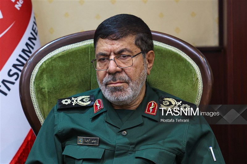 سردار شریف: طوفان الاقصی افسانه امنیت رژیم صهیونیستی را فرو ریخت